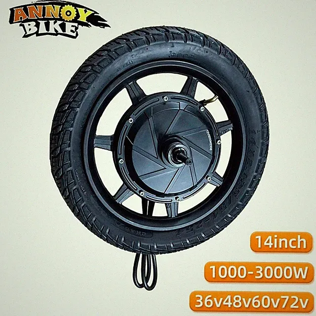 14 inch 36V-72V 1500W-3500W Electric Bicycle High Speed Motor with Tire