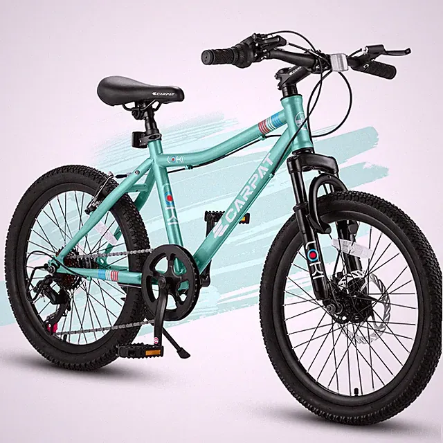 20" Kids Mountain Bike Teenager Children Bicycles 7 Speed U Brake for Ages 8-12