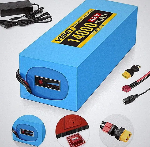 48V 14Ah Ebike Battery Lithium ion Battery for 200W-1000W Electric Bicycle