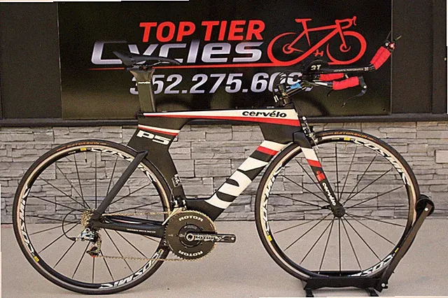 54 cm - 2014 Cervelo P5 - Full Carbon Tri - SRAM Red - $5k Retail - INV 1288