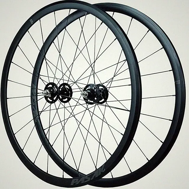 700c Fixed Gear Track Road Bicycle Wheelset Clincher 24Hole Sealed Bearings Hubs