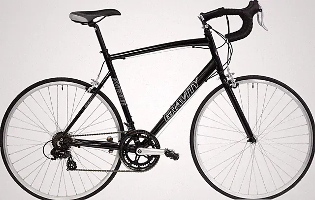 Gravity Avenue A Drop Bar Aluminum Road Bicycle 14speed Shimano 46.5cm