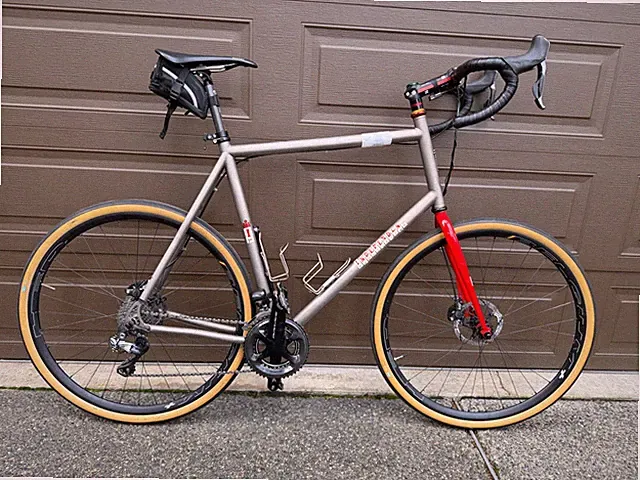 Independent Fabrication Titanium Gravel Bike - 58cm - Ultegra Di2 - Carbon Rims