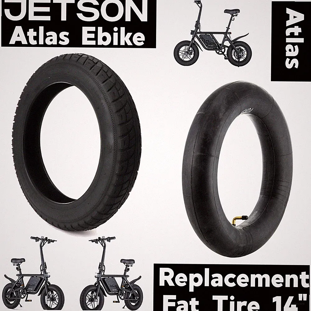 Jetson ATLAS 14in Fat Tire Replacement / Inner Tube / Rear or Front / eBike