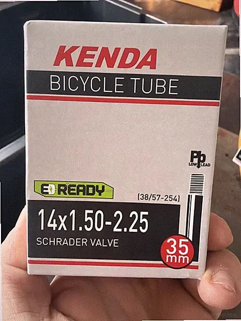 Kenda Mountain Hybrid Bicycle Tube 14-inch X 1.50 - 2.125-inch