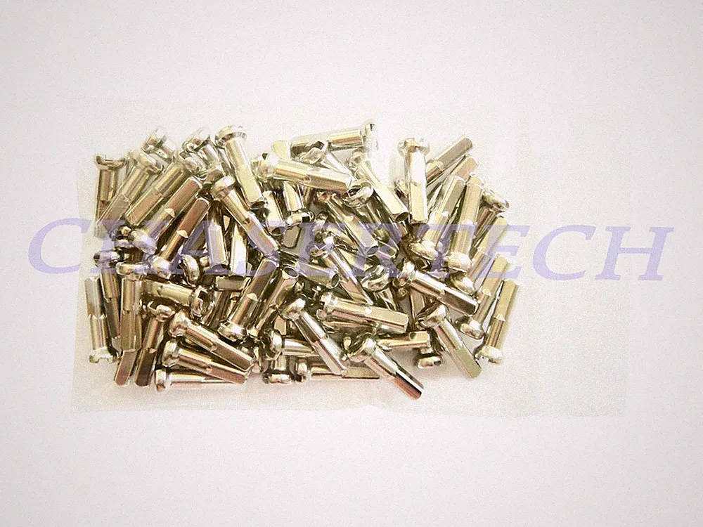 MTB Road BMX Bicycle Bike Brass Spoke Nipples 2.0mm 14G 5/8" 72 Pcs NP