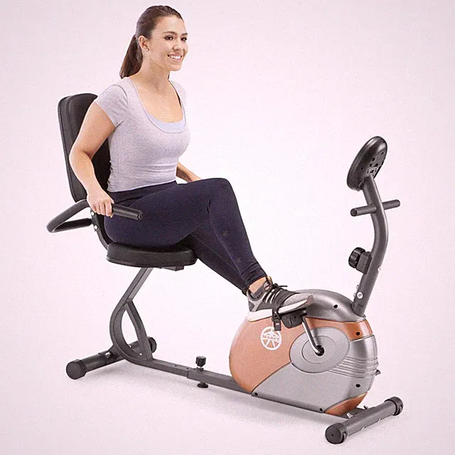 Recumbent Exercise Bike with Resistance ME-709