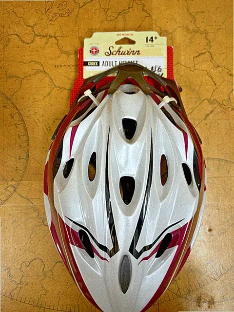 Schwinn Codex Bicycle Helmet Adjustable Fit Gray Maroon Black Age 14+ Adult New