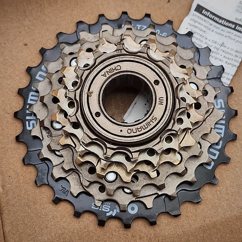 Shimano Tourney TZ500 6-Speed 14-28T Bicycle Freewheel MF-TZ500 OPEN PACKAGE