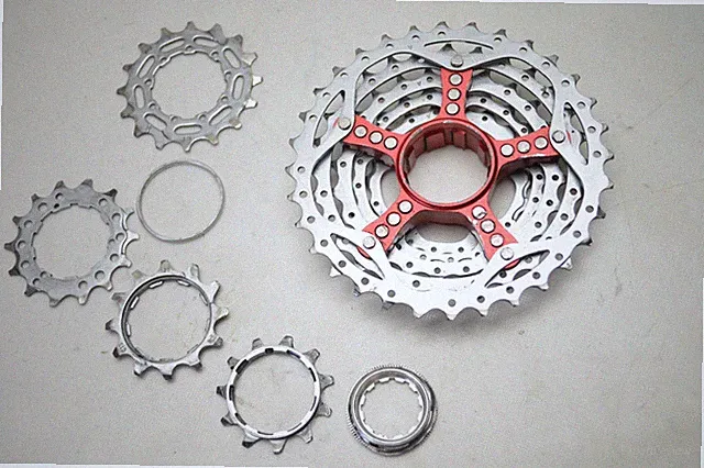 SRAM PG 990 RED 11-32 TOOTH 9 SPEED MOUNTAIN GRAVEL ROAD BICYCLE CASSETTE