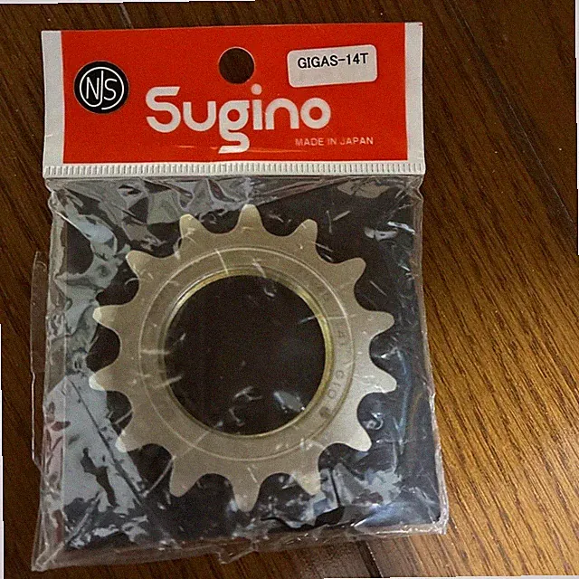 Sugino GIGAS-14T NJS Track Cog 14T 1/8 Fixed Gear Bicycle Sprocket New Japan