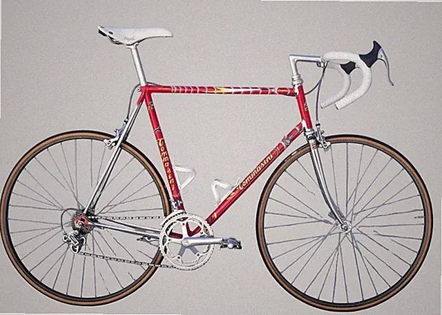Vintage Tommasini Diamante 58cm Columbus MS Dura-Ace 7400 Road Bike Rare